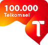 Pulsa 100.000